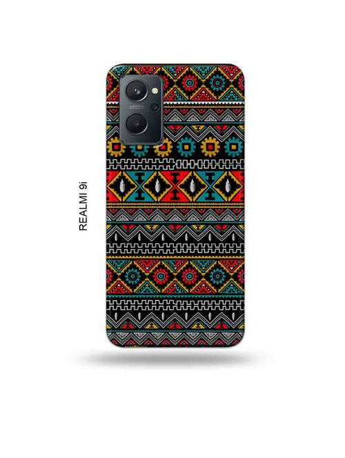 aztec back cover compatible with realme 9i - 18999065 - Very Small Image - 1