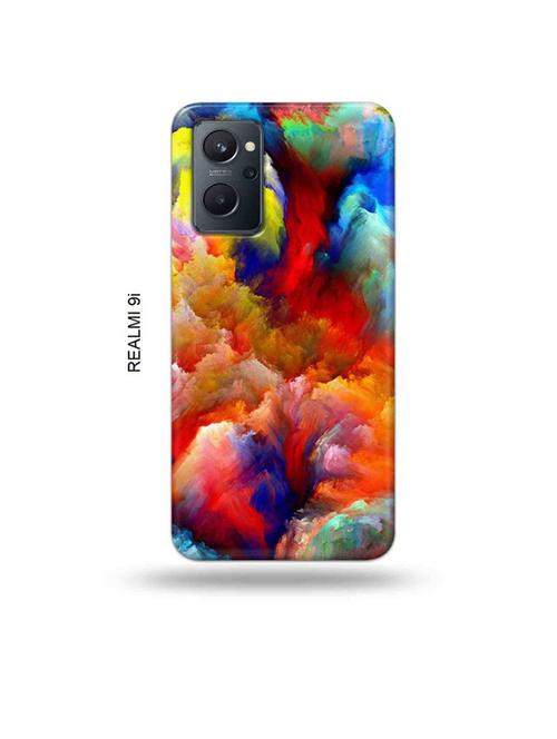 colourful clouds back cover compatible with realme 9i - 18999186 - Very Small Image - 1