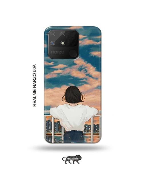 art scene back cover compatible with realme narzo 50a - 18999441 - Very Small Image - 1