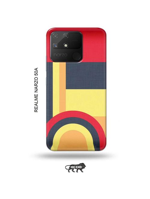 aztec back cover compatible with realme narzo 50a - 18999575 - Very Small Image - 1