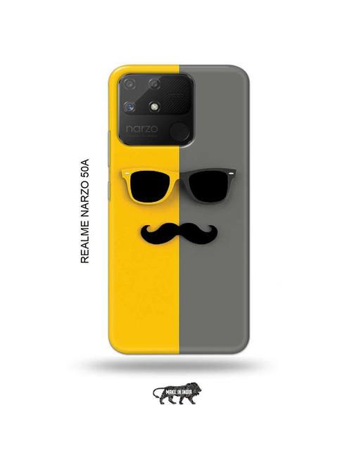 hipster back cover compatible with realme narzo 50a - 18999610 - Very Small Image - 1