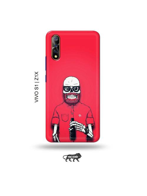 hipster back cover compatible with vivo s1, vivo z1x - 19003710 - Very Small Image - 1