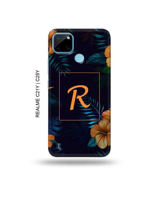 tweakymod designer printed hard case | floral r back cover compatible with realme c21y, realme c25y - 19004916 - Very Small Image - 1