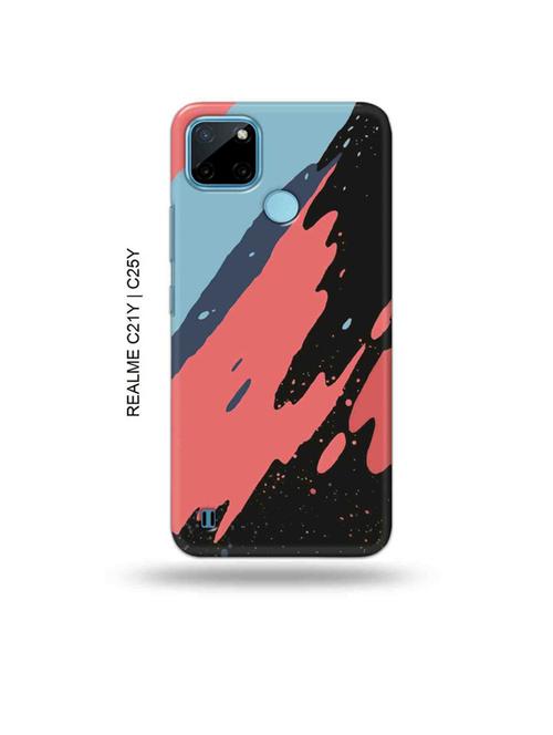 abstract colour back cover compatible with realme c21y, realme c25y - 19005003 - Very Small Image - 1