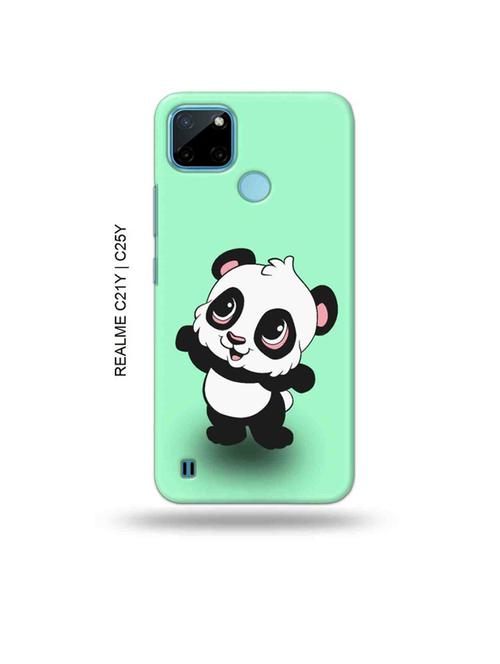 tweakymod designer printed hard case | panda back cover compatible with realme c21y, realme c25y - 19005026 - Very Small Image - 1