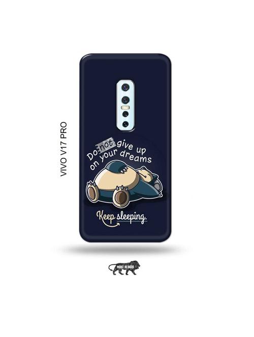 dreams quote back cover compatible with vivo v17 pro - 19006721 - Very Small Image - 1