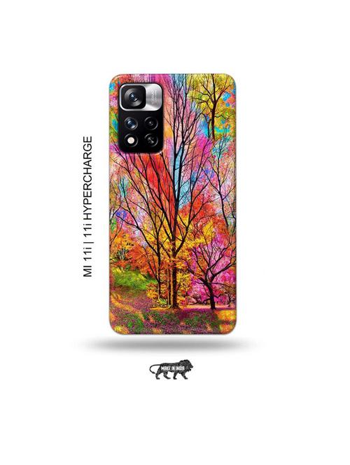 nature back cover compatible with mi 11i, mi 11i hypercharge - 19007215 - Very Small Image - 1