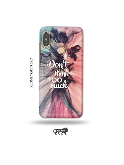 don't think too much back cover compatible with redmi note 5 pro - 19008569 - Very Small Image - 1