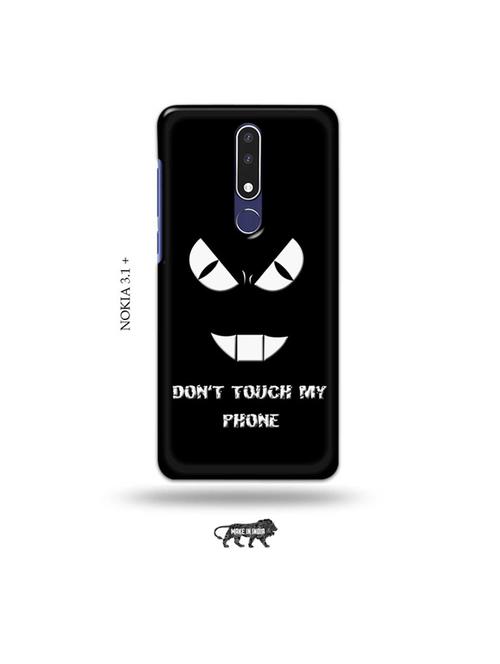 don't touch my phone back cover compatible with nokia 3.1 plus - 19009586 - Very Small Image - 1