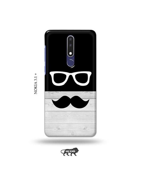hipster back cover compatible with nokia 3.1 plus - 19009591 - Very Small Image - 1