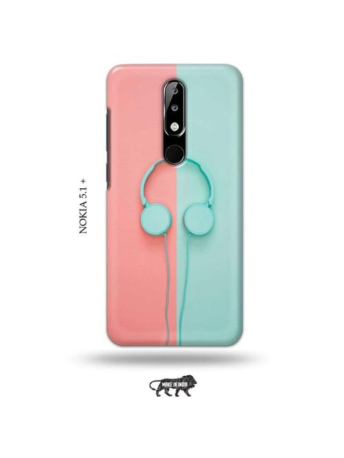hipster headset back cover compatible with nokia 5.1 plus - 19010291 - Very Small Image - 1