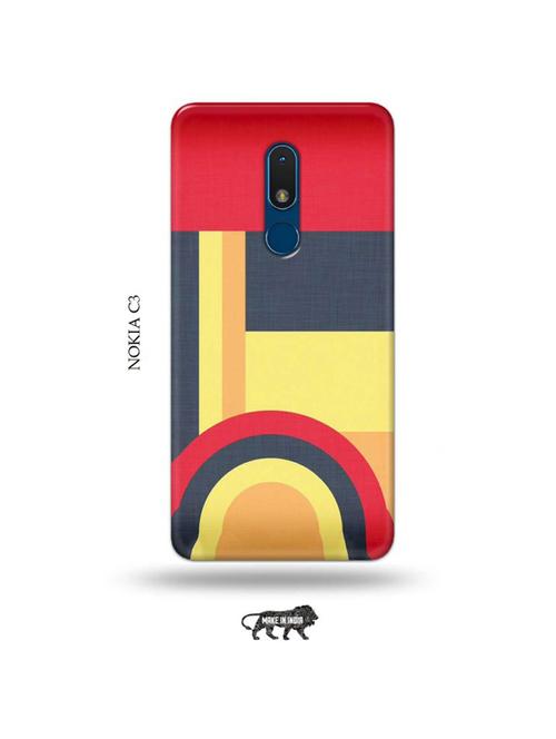 aztec back cover compatible with nokia c3 - 19010802 - Very Small Image - 1