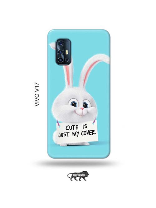 tweakymod designer printed hard case | cute is my cover back cover compatible with vivo v17 - 19011675 - Very Small Image - 1