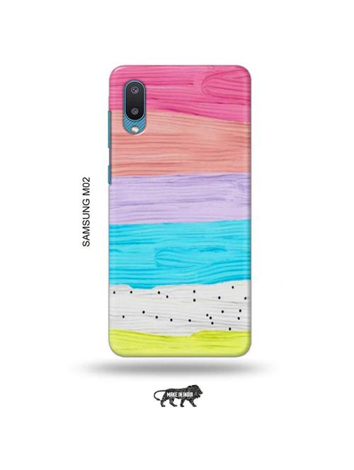 tweakymod designer printed hard case | color wood back cover compatible with samsung m02 - 19012435 - Very Small Image - 1