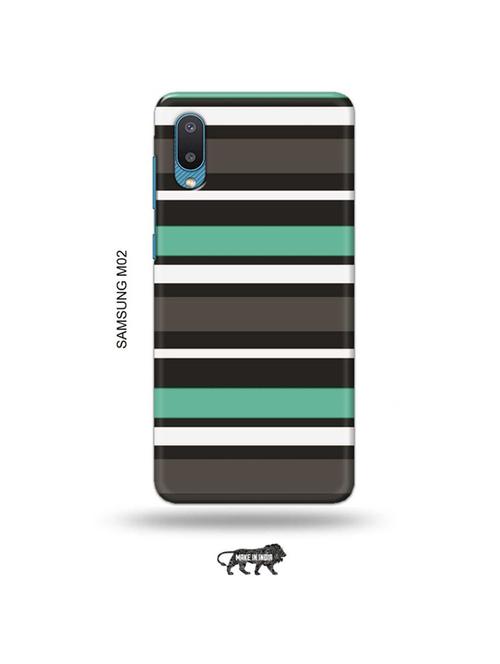 tweakymod designer printed hard case | strips back cover compatible with samsung m02 - 19012468 - Very Small Image - 1