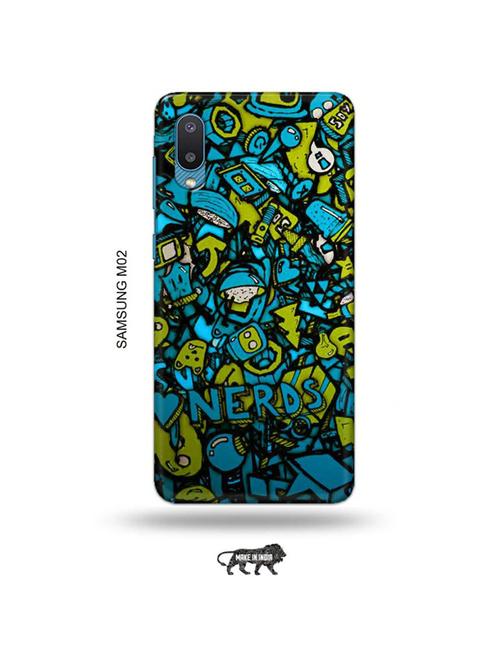 tweakymod designer printed hard case | nerds back cover compatible with samsung m02 - 19012593 - Very Small Image - 1