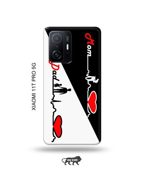 tweakymod designer printed hard case | mom dad back cover compatible with xiaomi 11t pro 5g - 19012615 - Very Small Image - 1