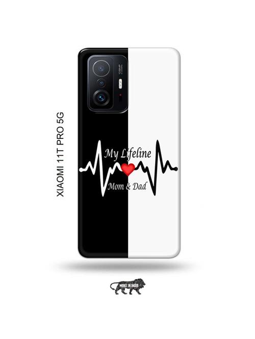 tweakymod designer printed hard case | mom dad lifeline back cover compatible with xiaomi 11t pro 5g - 19012624 - Very Small Image - 1