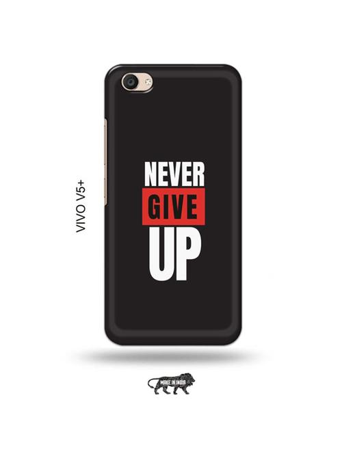 never give up back cover compatible with vivo v5 plus - 19014400 - Very Small Image - 1