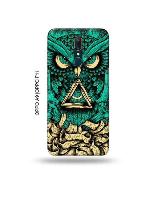 dark owl back cover compatible with oppo a9, oppo f11 - 19015000 - Very Small Image - 1