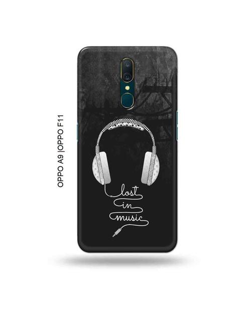 tweakymod designer printed hard case | lost in music back cover compatible with oppo a9, oppo f11 - 19015190 - Very Small Image - 1