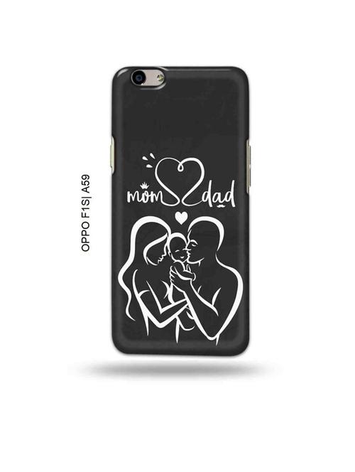 tweakymod designer printed hard case | mom dad back cover compatible with oppo f1s, oppo a59 - 19015220 - Very Small Image - 1