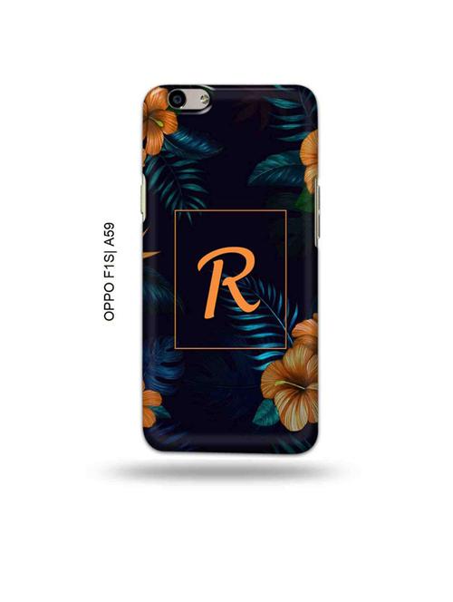 tweakymod designer printed hard case | floral r back cover compatible with oppo f1s, oppo a59 - 19015293 - Very Small Image - 1