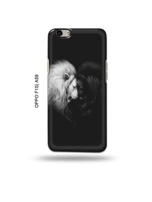tweakymod designer printed hard case | lions back cover compatible with oppo f1s, oppo a59 - 19015386 - Very Small Image - 1