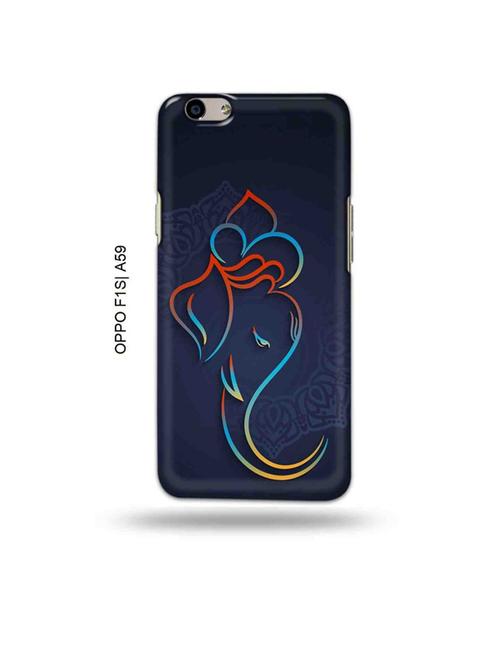 tweakymod designer printed hard case | lord ganesha back cover compatible with oppo f1s, oppo a59 - 19015477 - Very Small Image - 1
