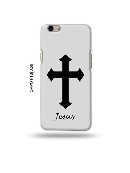 tweakymod designer printed hard case | jesus cross back cover compatible with oppo f1s, oppo a59 - 19015487 - Very Small Image - 1