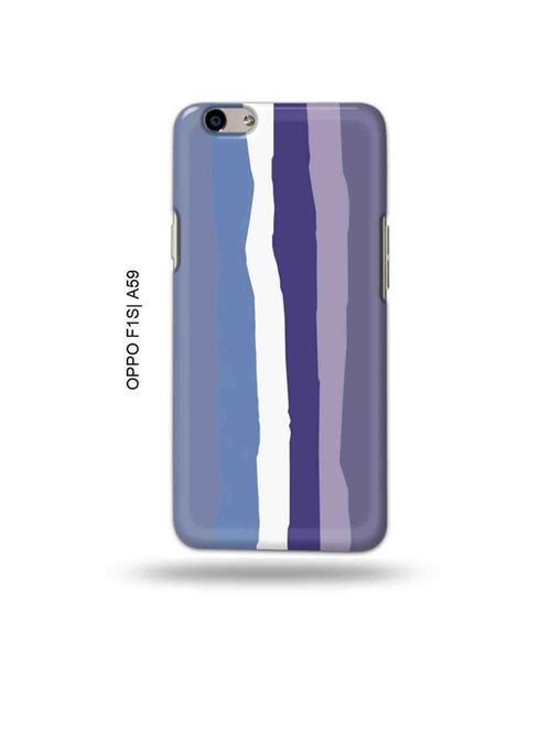 tweakymod designer printed hard case | blue rainbow latest back cover compatible with oppo f1s, oppo a59 - 19015561 - Very Small Image - 1