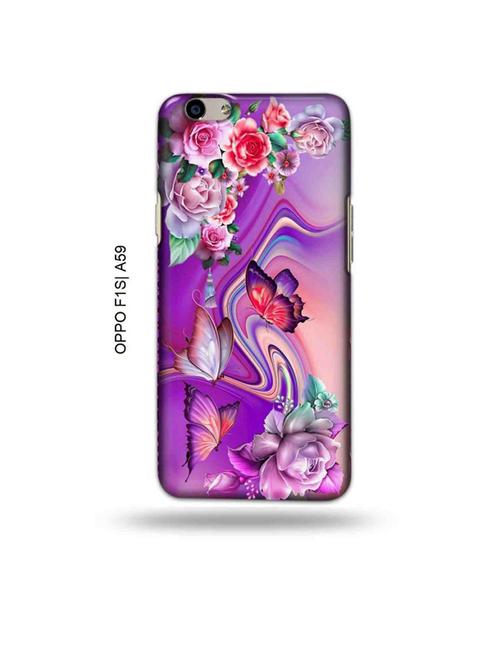 tweakymod designer printed hard case | flowers back cover compatible with oppo f1s, oppo a59 - 19015651 - Very Small Image - 1