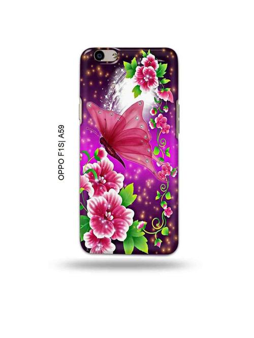 tweakymod designer printed hard case | flowers back cover compatible with oppo f1s, oppo a59 - 19015657 - Very Small Image - 1
