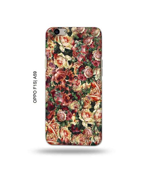 tweakymod designer printed hard case | flowers back cover compatible with oppo f1s, oppo a59 - 19015681 - Very Small Image - 1