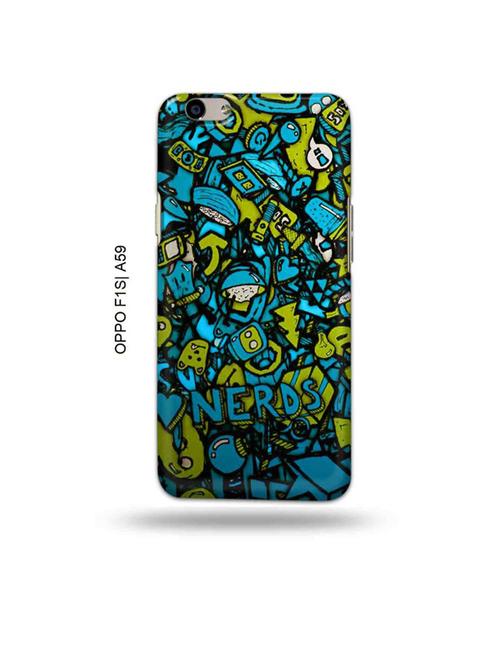 tweakymod designer printed hard case | nerds back cover compatible with oppo f1s, oppo a59 - 19015707 - Very Small Image - 1