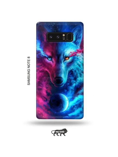 tweakymod designer printed hard case | universal fox back cover compatible with samsung note 8 - 19016440 - Very Small Image - 1