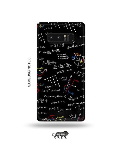 tweakymod designer printed hard case | maths nerdy back cover compatible with samsung note 8 - 19016729 - Very Small Image - 1