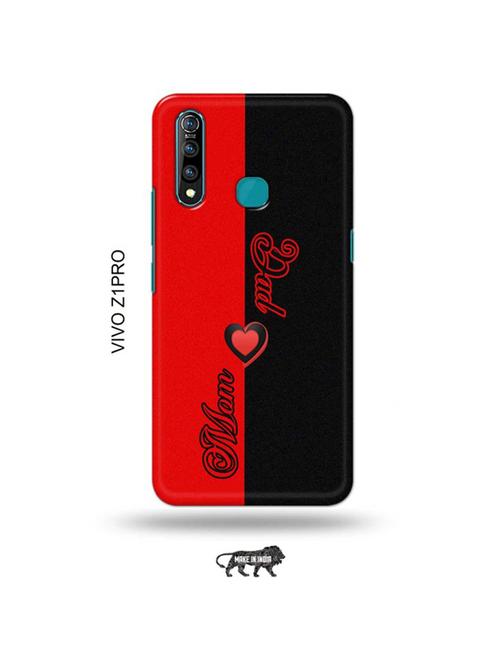 tweakymod designer printed hard case | mom dad back cover compatible with vivo z1 pro - 19016772 - Very Small Image - 1