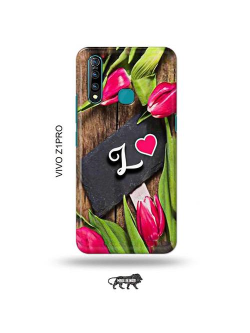 tweakymod designer printed hard case | flower letter z back cover compatible with vivo z1 pro - 19016804 - Very Small Image - 1