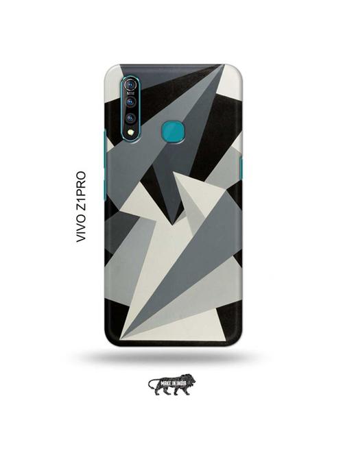 tweakymod designer printed hard case | blocky design back cover compatible with vivo z1 pro - 19016903 - Very Small Image - 1