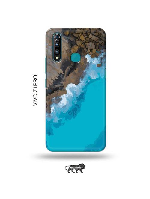 tweakymod designer printed hard case | rock water back cover compatible with vivo z1 pro - 19016910 - Very Small Image - 1