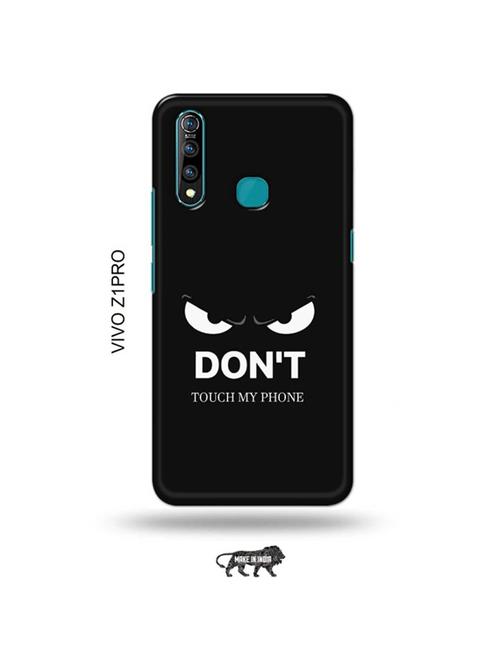 don't touch my phone back cover compatible with vivo z1 pro - 19017074 - Very Small Image - 1