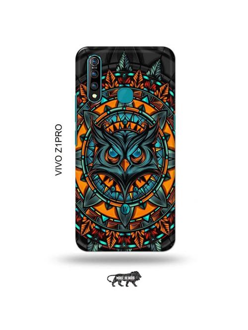 angry owl back cover compatible with vivo z1 pro - 19017077 - Very Small Image - 1
