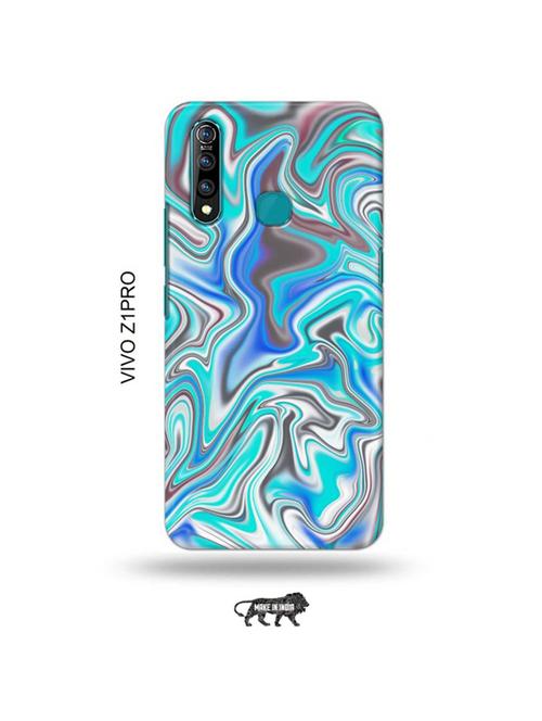 tweakymod designer printed hard case | messy back cover compatible with vivo z1 pro - 19017143 - Very Small Image - 1