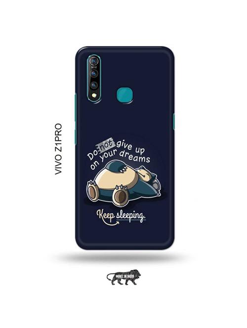 dreams quote back cover compatible with vivo z1 pro - 19017153 - Very Small Image - 1