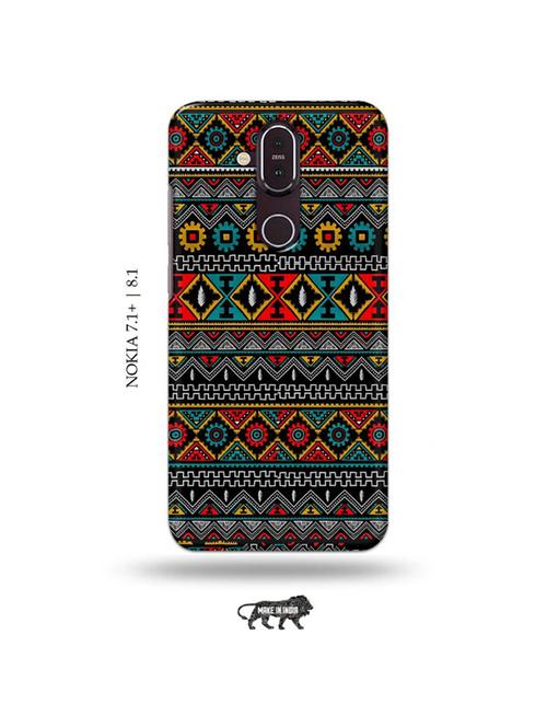 aztec back cover compatible with nokia 7.1 plus, nokia 8.1 - 19018059 - Very Small Image - 1