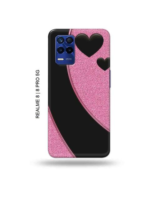 hearts back cover compatible with realme 8, realme 8 pro - 19018477 - Very Small Image - 1