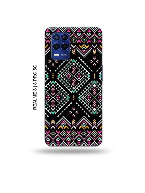 aztec back cover compatible with realme 8, realme 8 pro - 19018577 - Very Small Image - 1