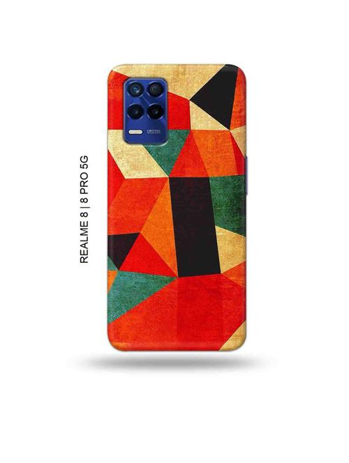aztec back cover compatible with realme 8, realme 8 pro - 19018586 - Very Small Image - 1