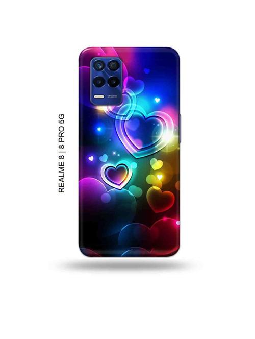 tweakymod designer printed hard case | love design back cover compatible with realme 8, realme 8 pro - 19018739 - Very Small Image - 1